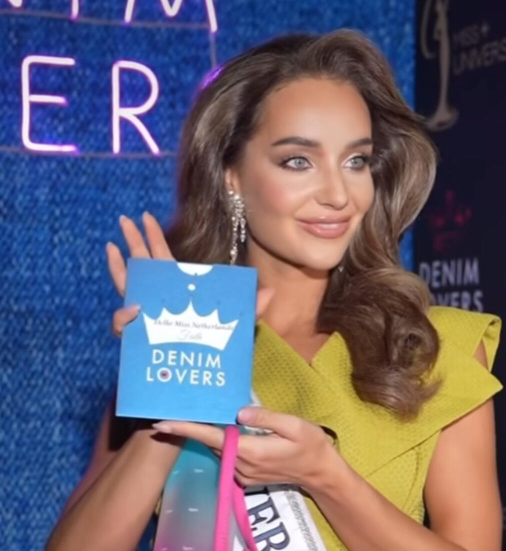 Tarjetas de agradecimiento a Participantes de MIss Universo - Denim Lovers
