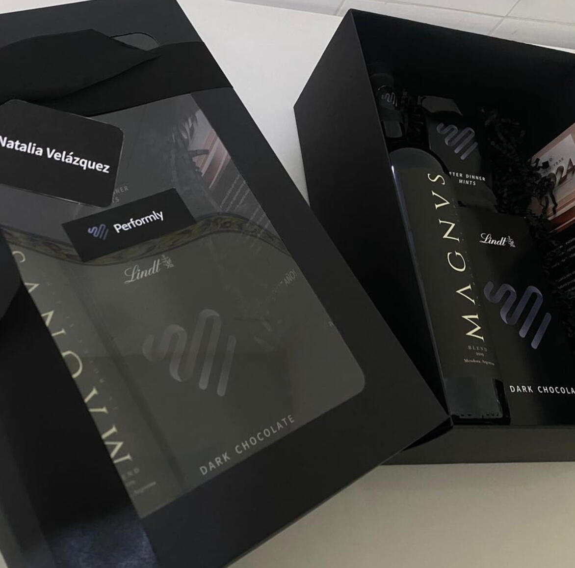 Cajas de agradecimiento a proveedores