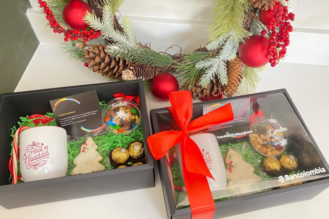 Caja de Navidad para colaboradores - Bancolombia