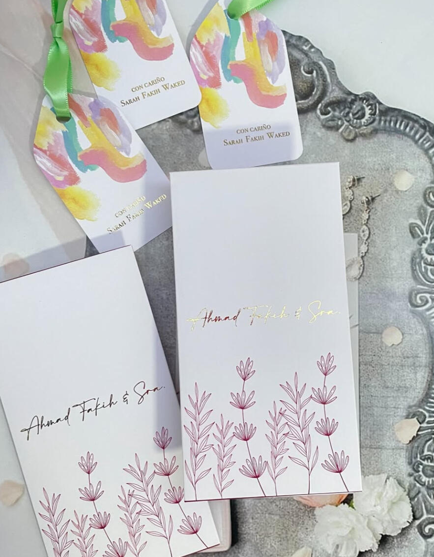 Sobres personalizados y tags para regalos desde $10 la docena